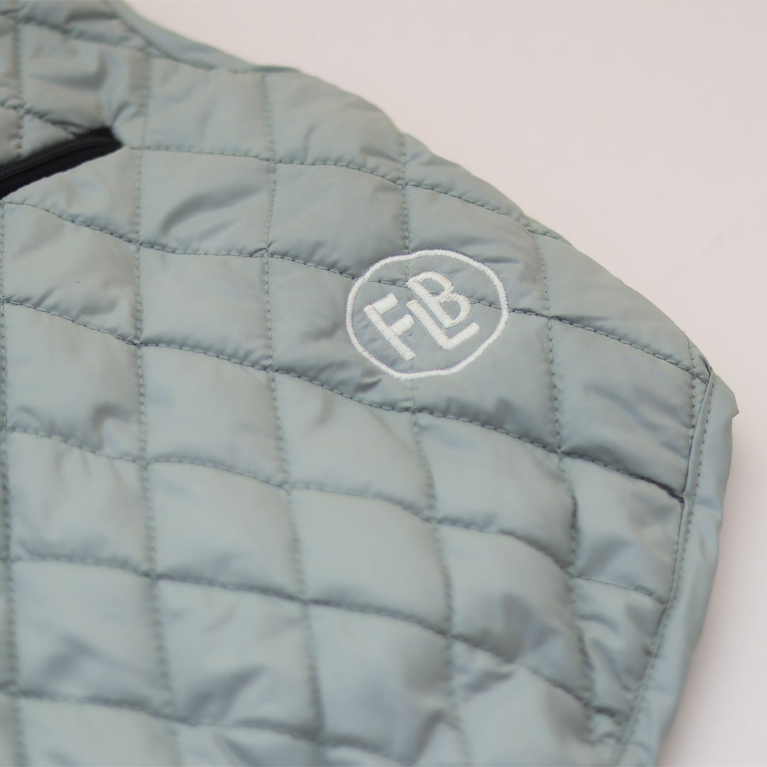 New Pistache Packable Quilted Dog jacket - Image 11