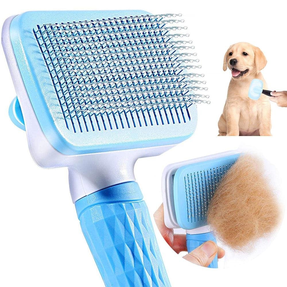 Dog and Cat Grooming and Care Brush. Long Hair Hair Remover Comb. Pet Accessory