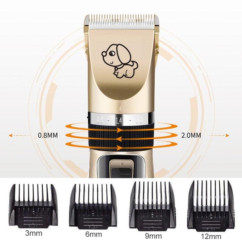 Professional Dog Grooming Kit. Cordless Clipper for Long Thick Haired Dog. Complete Dog Grooming Set - Image 17