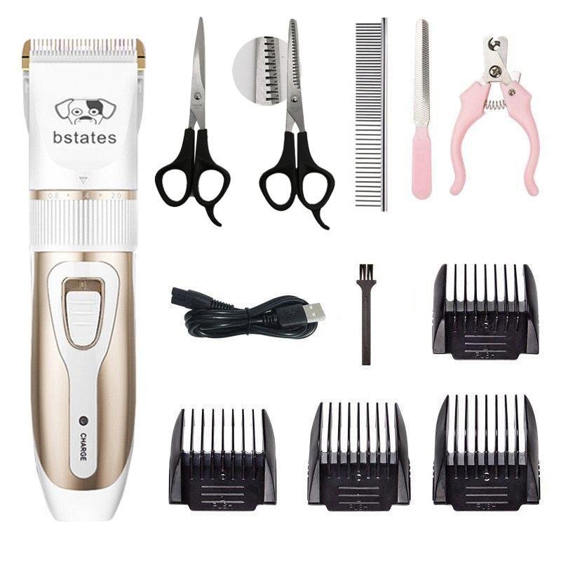 Professional Dog Grooming Kit. Cordless Clipper for Long Thick Haired Dog. Complete Dog Grooming Set - Image 15