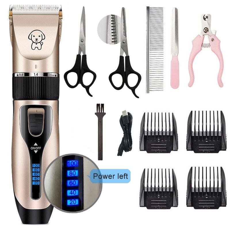 Professional Dog Grooming Kit. Cordless Clipper for Long Thick Haired Dog. Complete Dog Grooming Set - Image 6