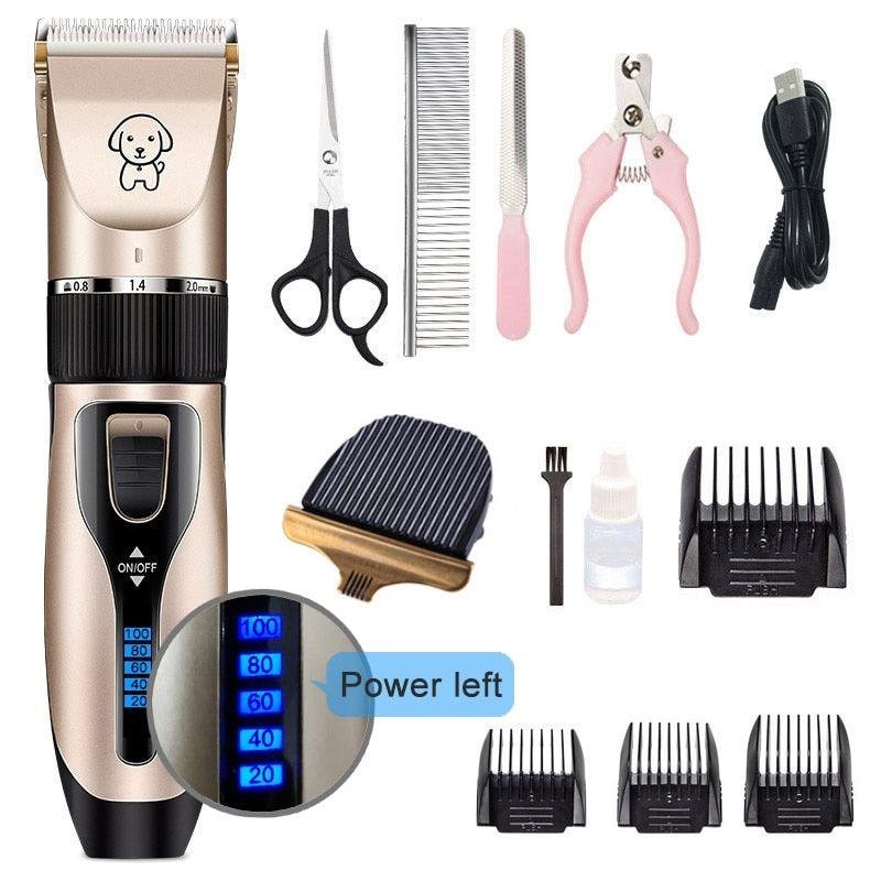 Professional Dog Grooming Kit. Cordless Clipper for Long Thick Haired Dog. Complete Dog Grooming Set - Image 12