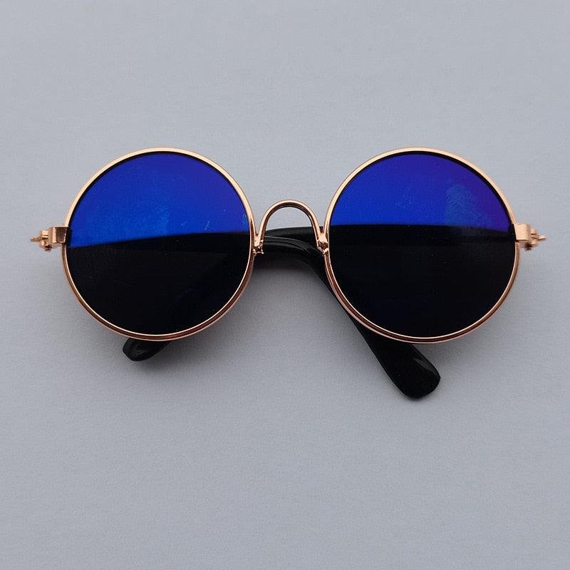 Round Sunglasses for Cats. Reflective Glasses for Small Dogs. Perfect Photo Props - Image 18