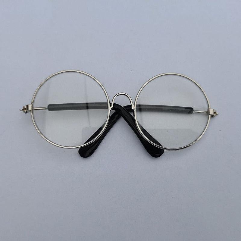 Round Sunglasses for Cats. Reflective Glasses for Small Dogs. Perfect Photo Props - Image 12