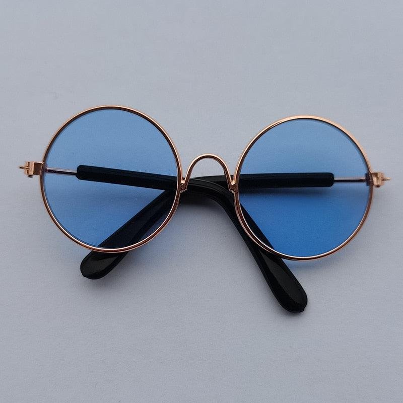 Round Sunglasses for Cats. Reflective Glasses for Small Dogs. Perfect Photo Props - Image 6