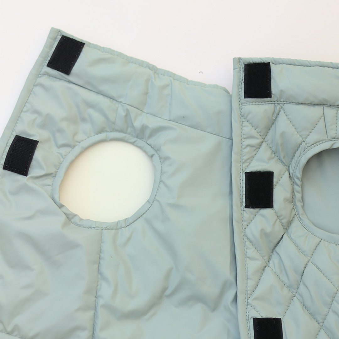 New Pistache Packable Quilted Dog jacket - Image 12