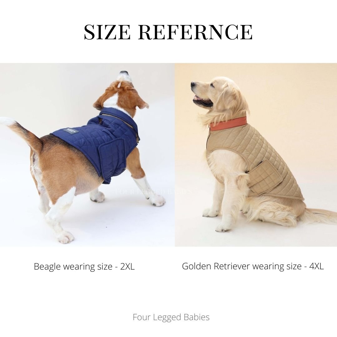 New Quilted Dog jacket Soft pink - Image 5