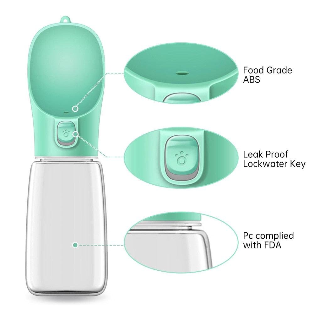 Portable Dog and Cat Food and Water Dispenser. Pet Travel Container - Image 27