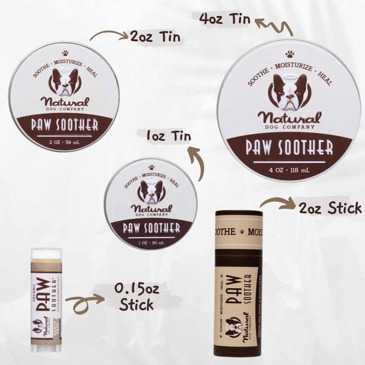 Natural Dog Company Paw Soother - Image 2